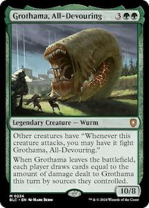 Grothama, All-Devouring [Bloomburrow Commander]