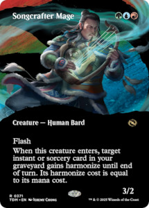 Songcrafter Mage (Borderless) [Tarkir: Dragonstorm]