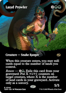 Lasyd Prowler (Borderless) [Tarkir: Dragonstorm]