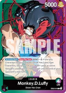 Eb 02: Monkey.D.Luffy (010) [Extra Booster: Anime 25th Collection]