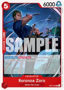 A Fist Of Divine Speed: Roronoa Zoro [A Fist of Divine Speed]