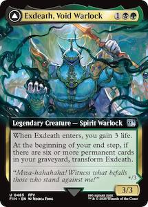 Final Fantasy: Exdeath, Void Warlock // Neo Exdeath, Dimension's End (Extended Art) [FINAL FANTASY]