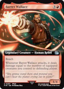 Final Fantasy: Barret Wallace (Extended Art) [FINAL FANTASY]