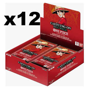 One Piece Tcg: **PRE-ORDER** One Piece TCG Booster Case [OP-13] - Carrying On His Will