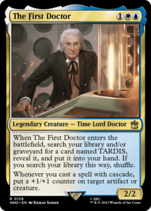 Dr Who Mtg Singles Pre Orders: The First Doctor [Doctor Who]