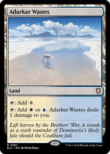 Blb Singles: Adarkar Wastes [Bloomburrow Commander]