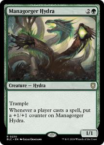Blb Singles: Managorger Hydra [Bloomburrow Commander]