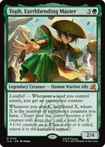 High End Tcg Singles: Toph, Earthbending Master [Avatar: The Last Airbender: Eternal-Legal]