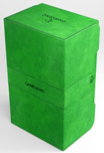 Gamegenic Stronghold 200+ Convertible Green Deck Box
