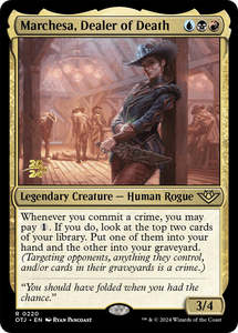 Otj Singles: Marchesa, Dealer of Death [Outlaws of Thunder Junction Prerelease Promos]