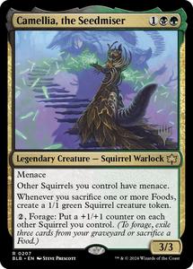 Blb Singles: Camellia, the Seedmiser (Promo Pack) [Bloomburrow Promos]