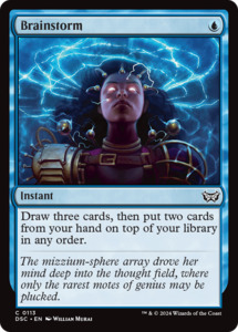 Brainstorm [Duskmourn: House of Horror Commander]