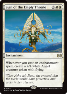 Duskmourn: Sigil of the Empty Throne [Duskmourn: House of Horror Commander]