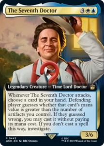 Dr Who Mtg Singles Pre Orders: The Seventh Doctor (Extended Art) [Doctor Who]