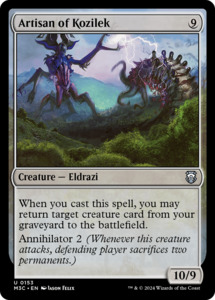 Artisan of Kozilek (Ripple Foil) [Modern Horizons 3 Commander]