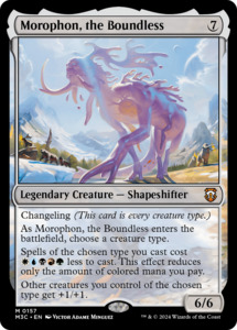 Mh3 Singles: Morophon, the Boundless (Ripple Foil) [Modern Horizons 3 Commander]