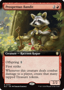 Prosperous Bandit (Extended Art) [Bloomburrow Commander]