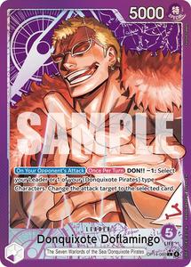 One Piece Aas: Donquixhote Doflamingo (Alternate Art) [The Azure Sea's Seven]