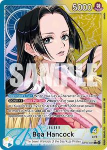 One Piece Aas: Boa Hancock (OP14-041) (Alternate Art) [The Azure Sea's Seven]