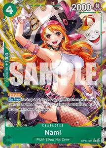 One Piece Aas: Nami (Alternate Art) [The Azure Sea's Seven]