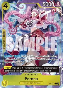 One Piece Aas: Perona (111) (Alternate Art) [The Azure Sea's Seven]