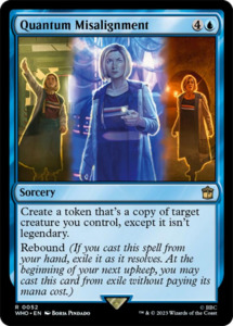 Dr Who Mtg Singles Pre Orders: Quantum Misalignment [Doctor Who]