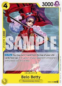 All Optcg Singles: Belo Betty [Extra Booster: One Piece Heroines Edition]