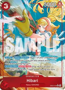 One Piece Aas: Hibari (Alternate Art) [Extra Booster: One Piece Heroines Edition]