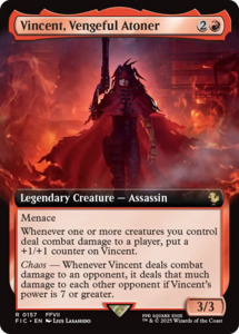 Final Fantasy: Vincent, Vengeful Atoner (Extended Art) [FINAL FANTASY Commander]