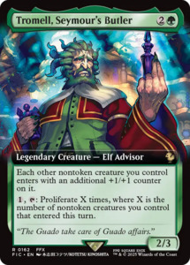 Tromell, Seymour's Butler (Extended Art) [FINAL FANTASY Commander]