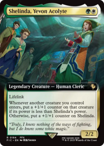Final Fantasy: Shelinda, Yevon Acolyte (Extended Art) [FINAL FANTASY Commander]