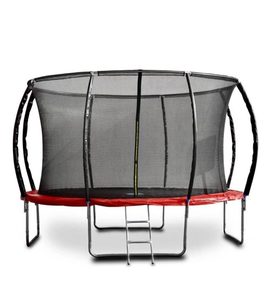 Products: 12 feet trampoline with ladder and Basketball hoop for kids