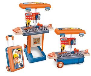 3 in 1 children’s tool suitcase playset