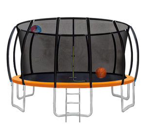 Products: 14 Feet Trampoline with ladder & Basketball hoop for Kids