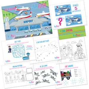 Products: Jnr Flyer Mini Activity Packs (100) - Kids Packs Australia
