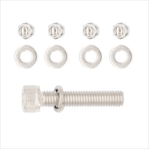 Shotgun Front Mounted Child Bike Seat Parts: Bolt Replacement Kit