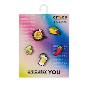 Accessories: Crocs Jibbitz 5 Pack - Mexican Food