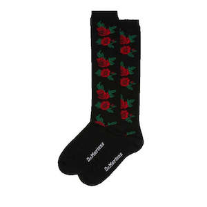 Accessories: Dr Martens Vonda Roses Tall Socks for Boots or Shoes