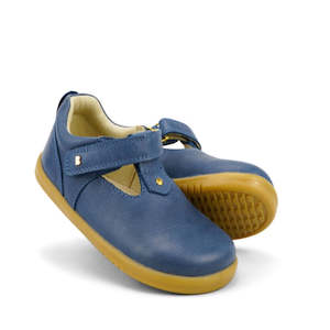 Mary Janes: Bobux IW Iwalk Louise Midnight Blue 633030