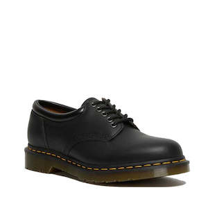 Mens: Dr Martens - 8053 Nappa Black Padded Collar Shoes