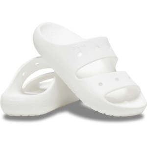 Mens: Crocs Classic Sandal V2 White Adults