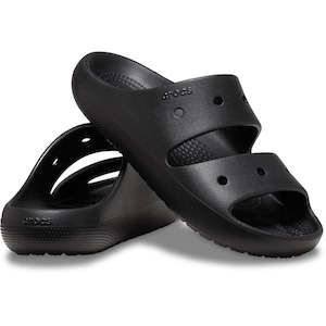Mens: Crocs Classic Sandal V2 Black Adults