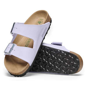 Womens: Birkenstock Arizona Birki Vegan Synthetic Purple Fog Regular Width