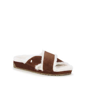 Sheepskin Wool: EMU Women's Mayberry Corky Tawny Slide