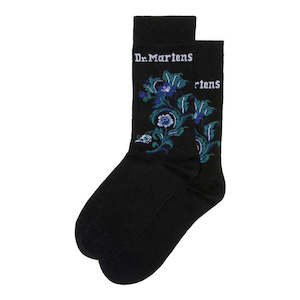 Socks: Dr Martens Flower Low Socks for Shoes
