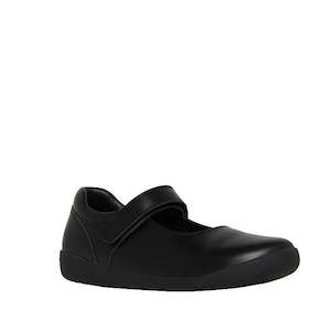 Clarks - Bethany  Velcro Leather School Shoes Mary Jane Senior Sizes