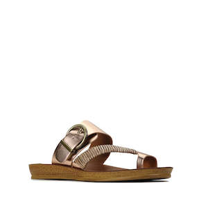Los Cabos: Los Carbos Bria Rose Gold Light Flexible Sandal Jandal