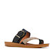 Los Carbos Bria Black Light Flexible Sandal Jandal