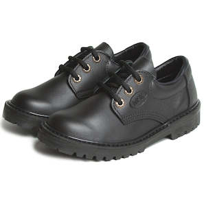 Mckinlays: McKinlays Delta Junior School Shoe Black leather for kids