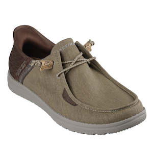 Skechers: Skechers Mens Slip Ins Melson - Classy Moc Tan